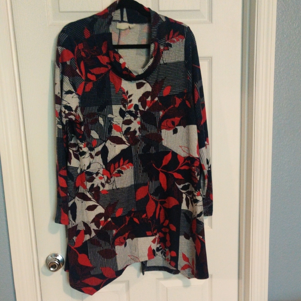 Floral Patterned Women's Top